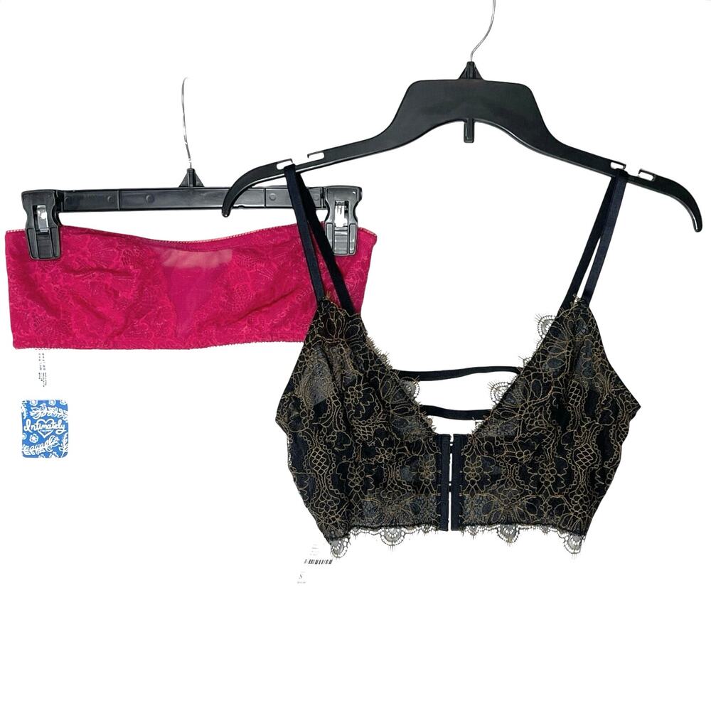 NWT FREE PEOPLE Women’s Bralette Bundle of 2 Size Small